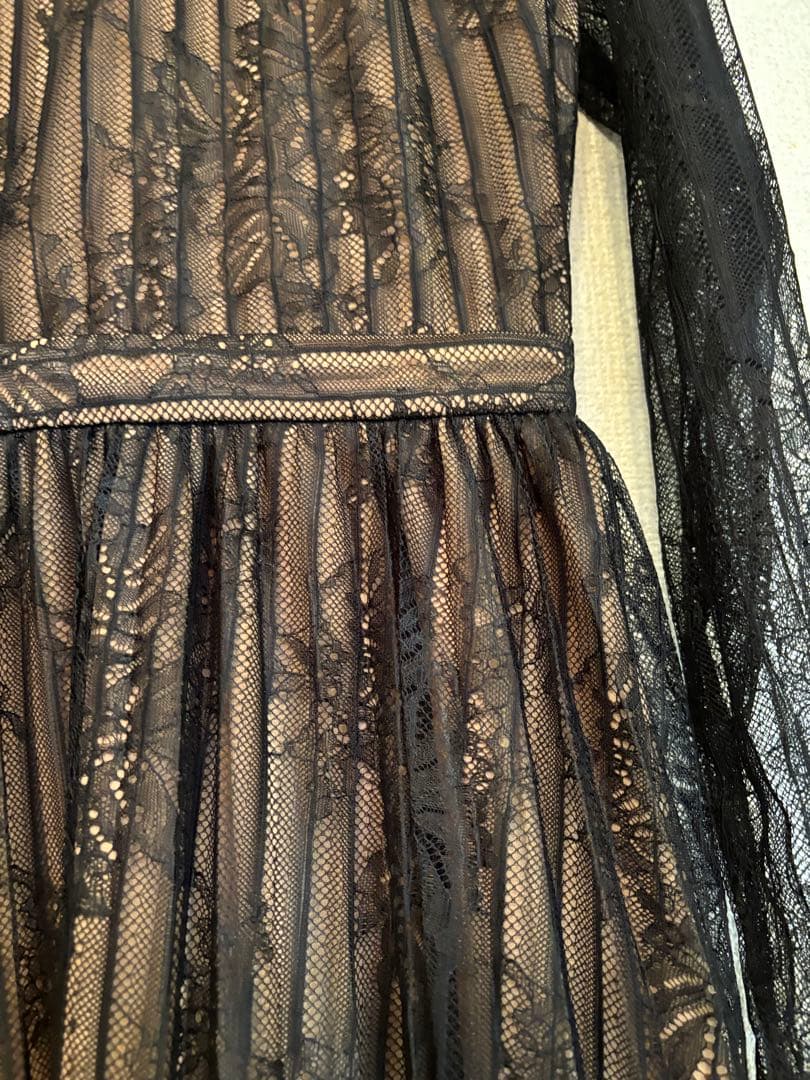 エミリアウィズ　emiriawiz レース　黒　ワンピース