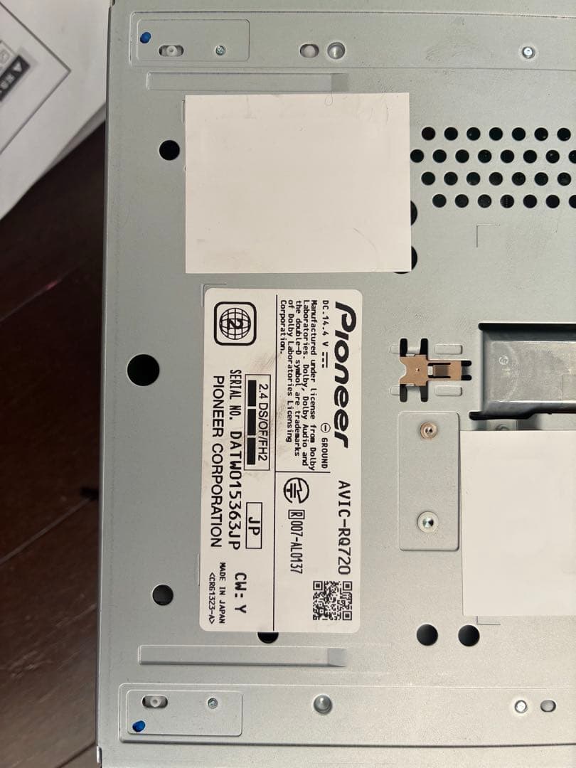 たけさん専用 Pioneer AVIC-RQ720 カーナビ