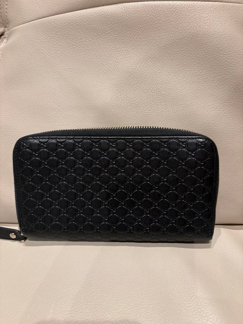 お値下げ★GUCCI ブラックレザー 長財布