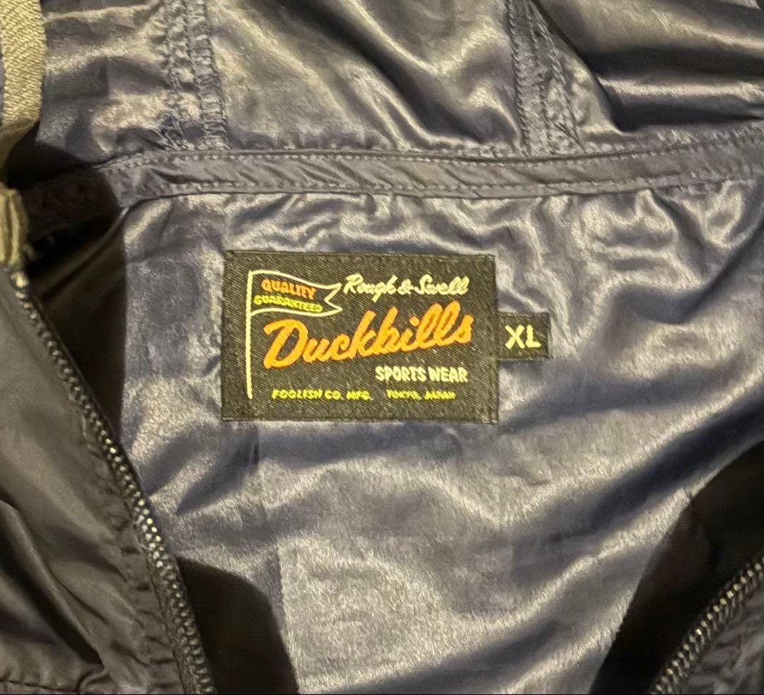 ラフアンドスウェル ウィンドブレーカー 撥水 防風 ネイビー XL