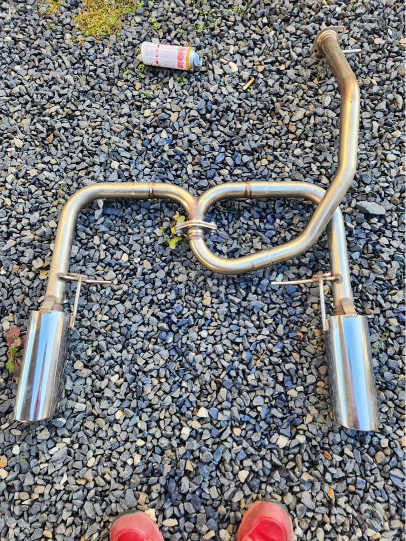 コペンGR LA400 ウィルズウィンマフラー