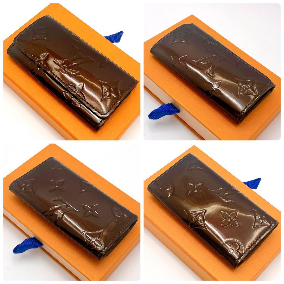 ルイヴィトン　キーケース　アマラント　ミュルティクレ　4