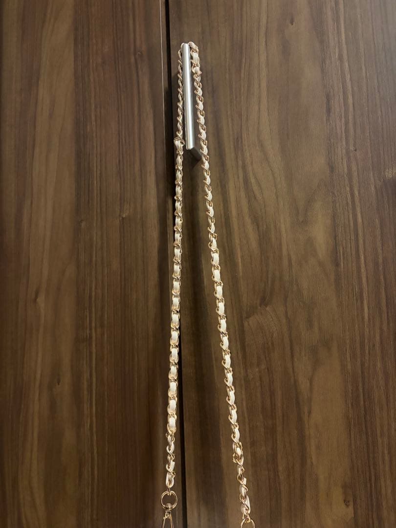 darich ダーリッチ キルティングスクエアミニバッグ アイボリー