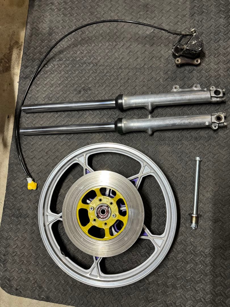 GS400 フロント足回り