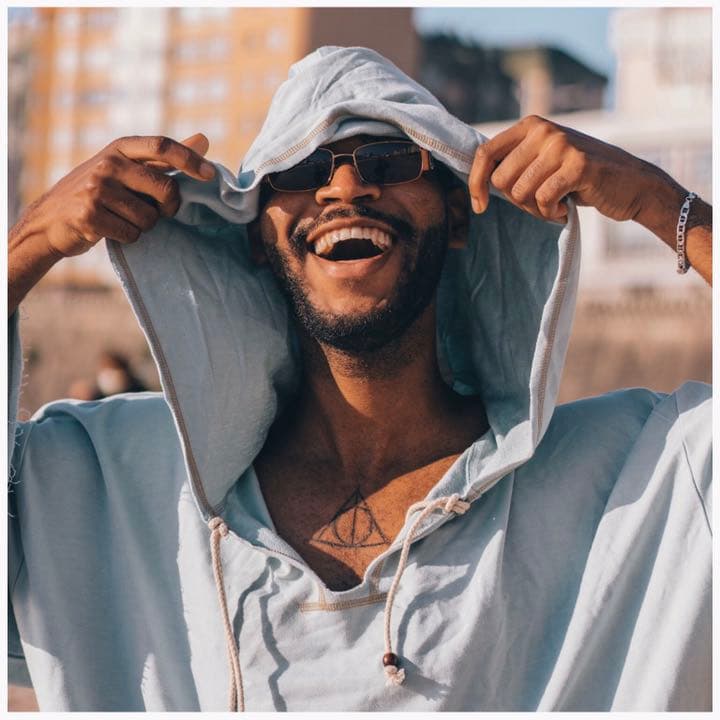 SURFMONK サーフモンク マリブ限定オーバーサイズパイルポケットフーディー