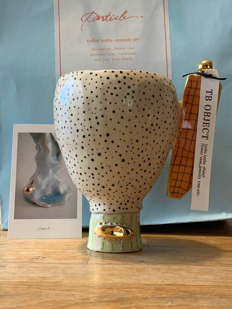 particle パーティクル 陶器 マグカップ フラワーベース