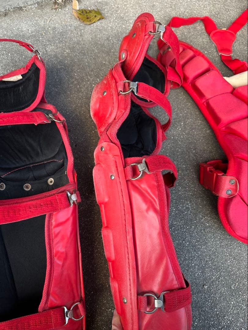 軟式用　キャッチャー防具セット