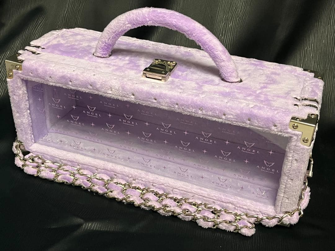 あ*読様 エンジェルシャンパン　エンジェルハートドゥミセック　パープル　ファータ