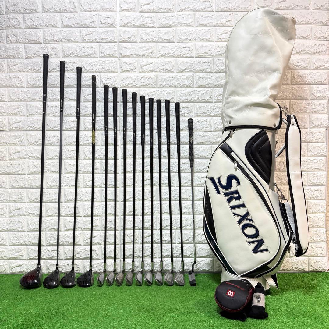 ゴルフセット　初心者応援　ラウンド仕様　メンズ　すぐ使える　打感良好　右打ち