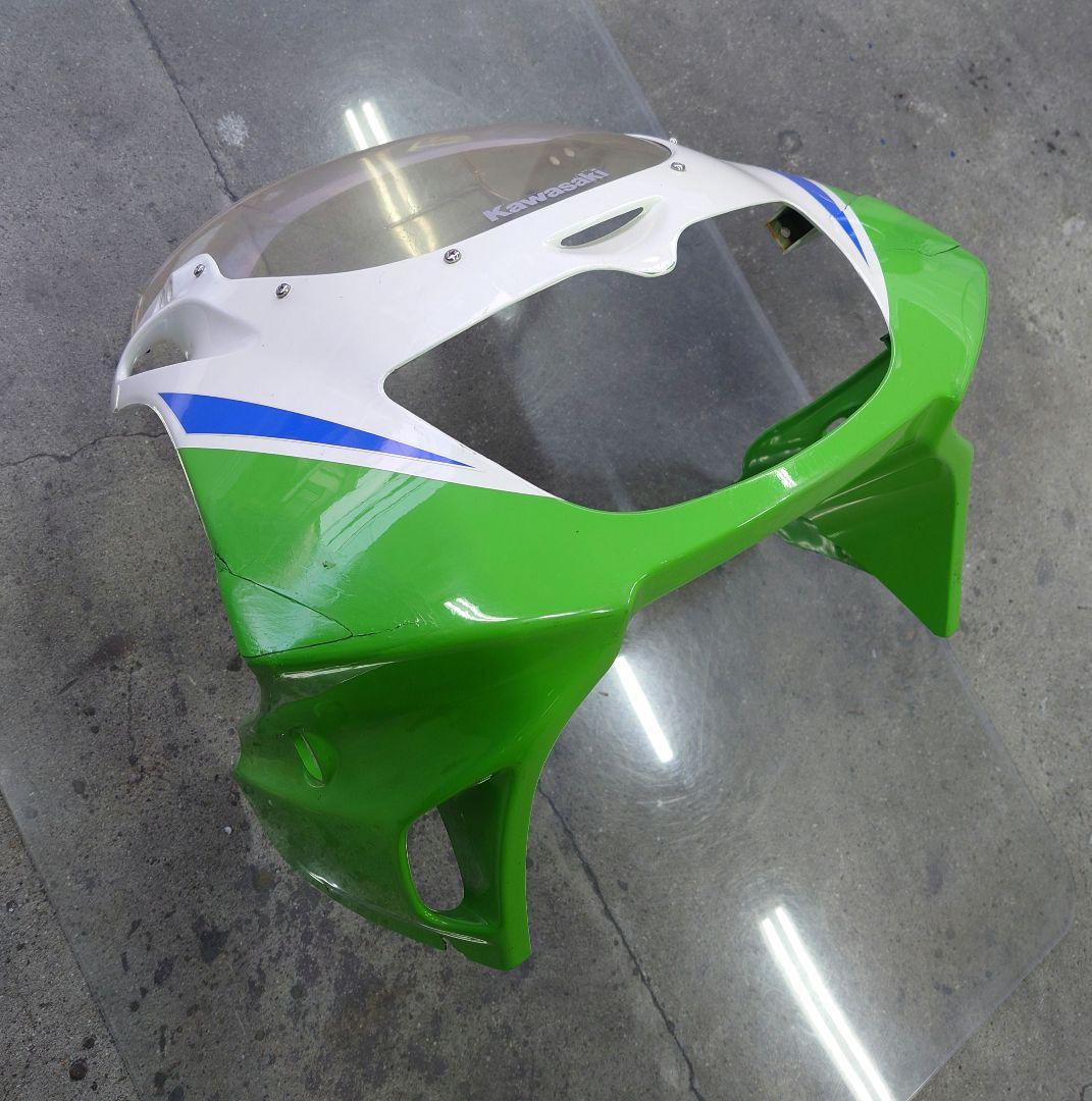 グリン様　ZXR250　フロントカウル　スクリーン付き　ブーメラン