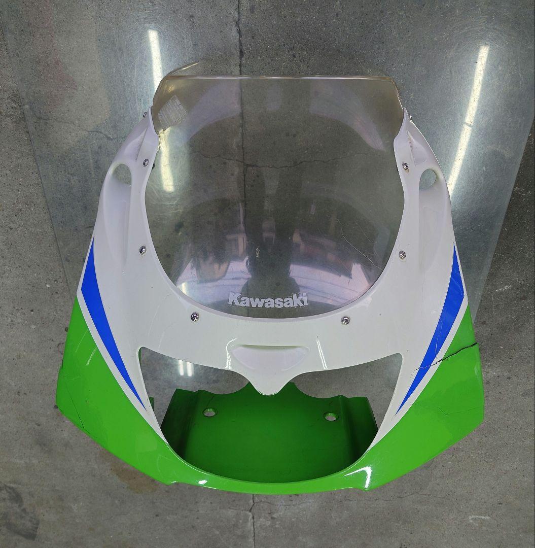 グリン様　ZXR250　フロントカウル　スクリーン付き　ブーメラン