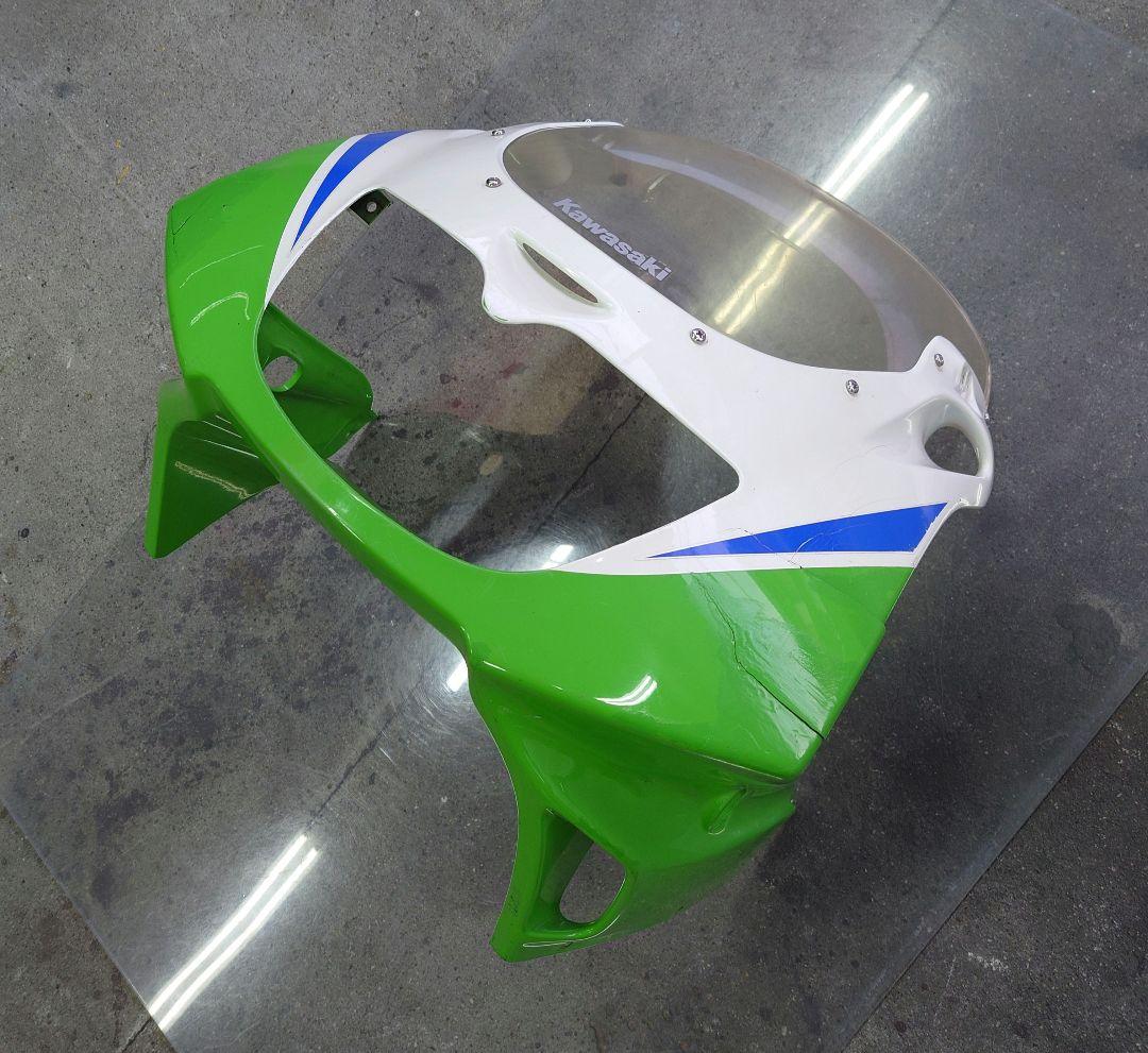 グリン様　ZXR250　フロントカウル　スクリーン付き　ブーメラン