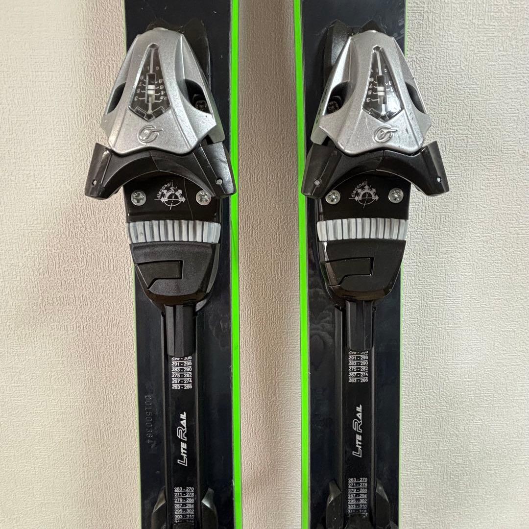 kissmark 150cm フリースタイルスキー板　ツインチップ