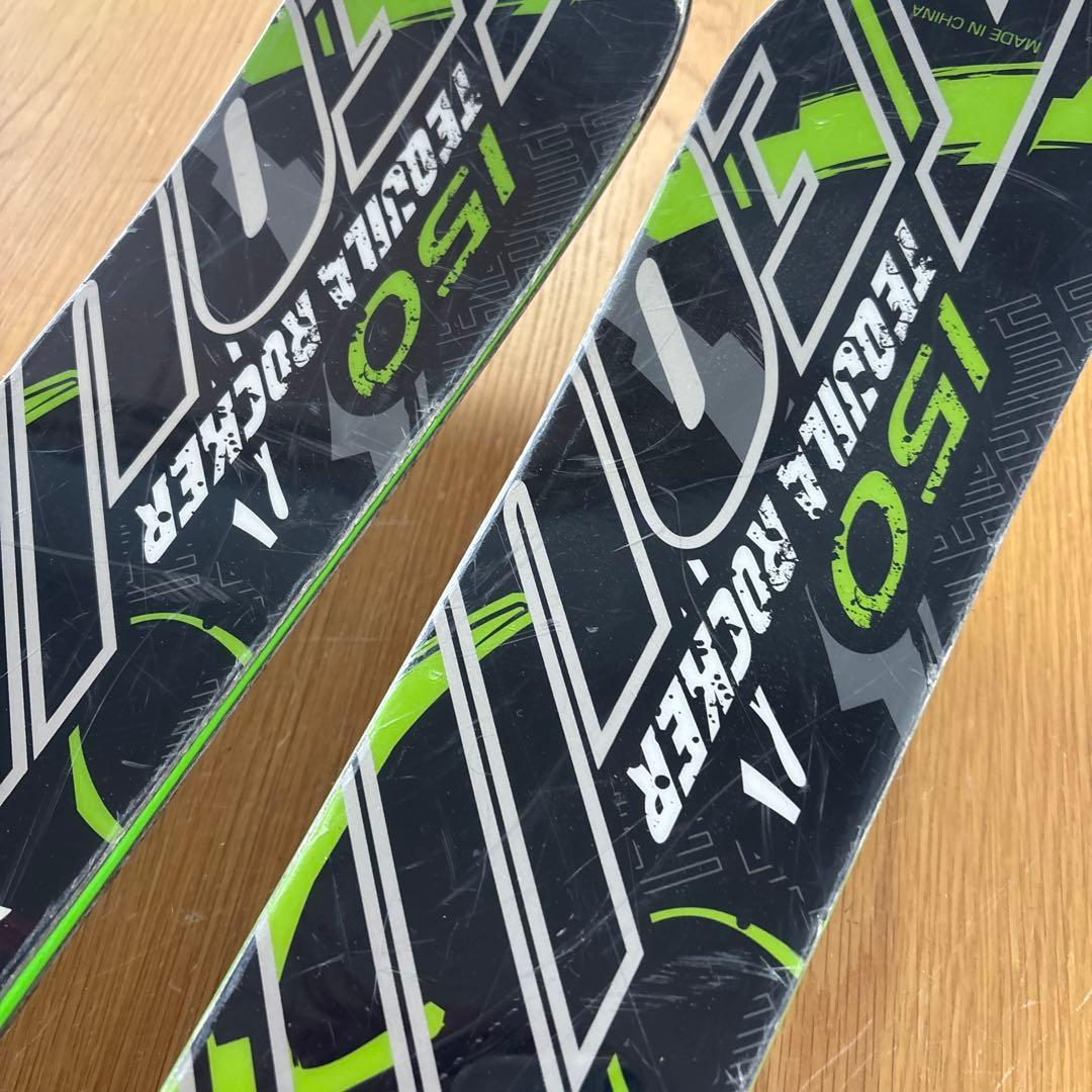 kissmark 150cm フリースタイルスキー板　ツインチップ