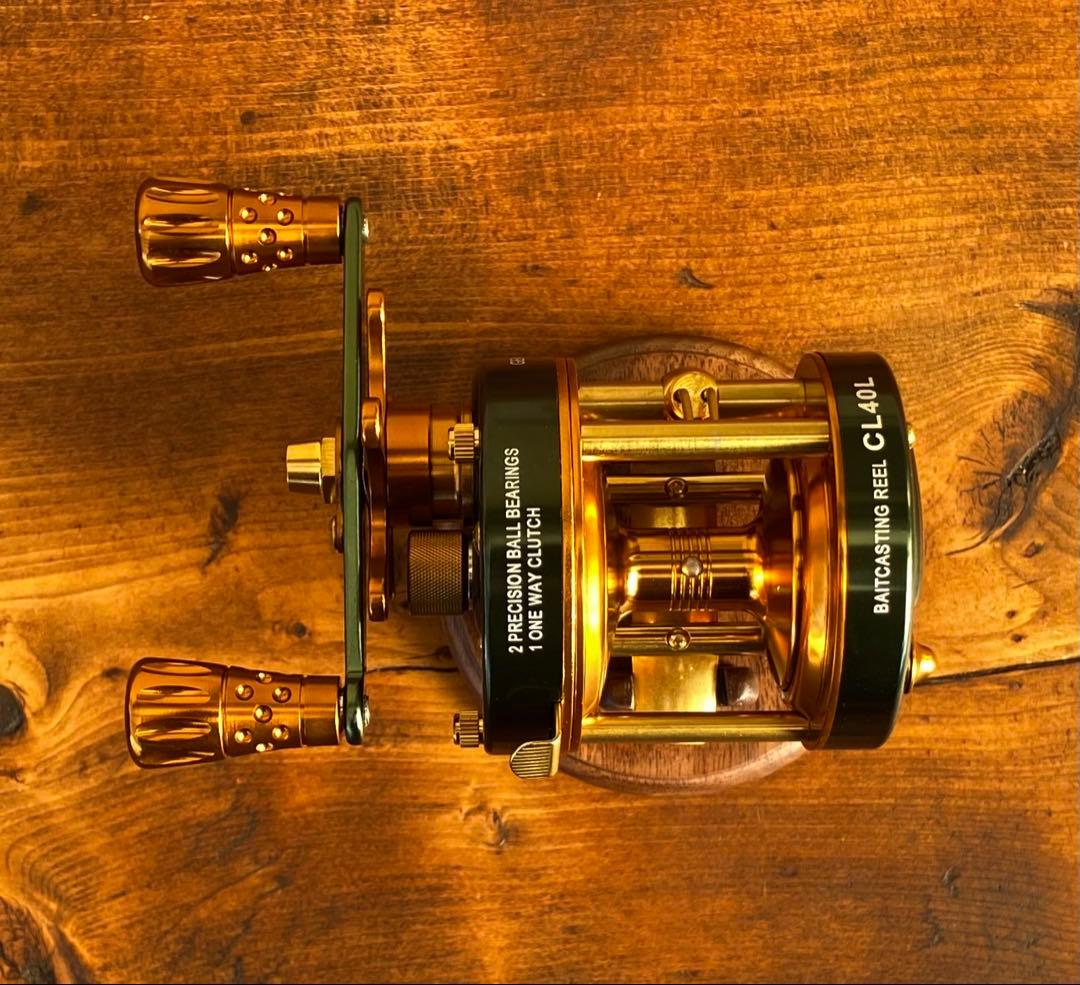 釣り竿セット　ベイトロッド　C702ML バスロッド　バス釣り　ウッドグリップ