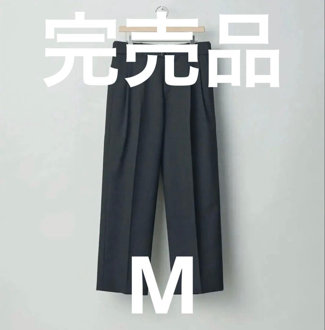 パンツ BELTED WIDE STRAIGHT TROUSERS