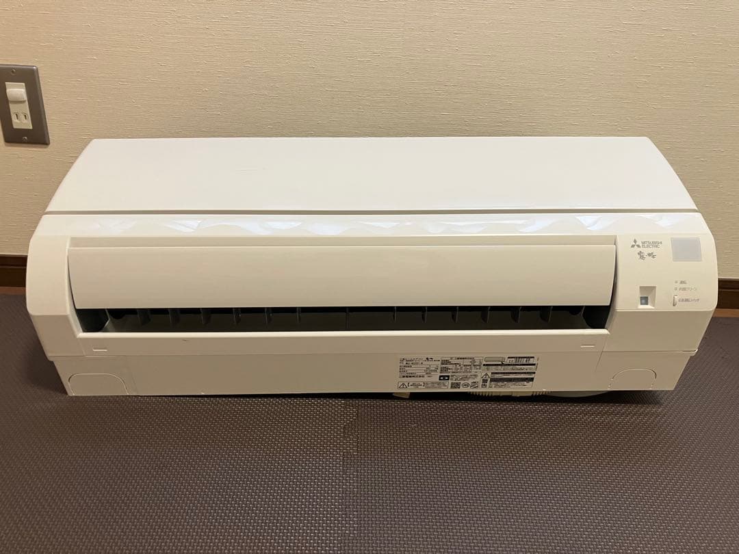 【美品】三菱 霧ヶ峰 エアコン MSZ-GE2221-W（2021年製）6畳用