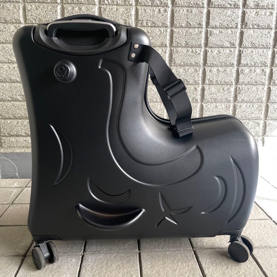 キッズトラベル　キャリーケース　Mサイズ　ブラック