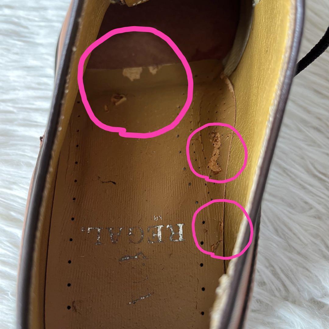 【新品未使用】リーガル　0287JE プレーントゥ　ポストマンシューズ