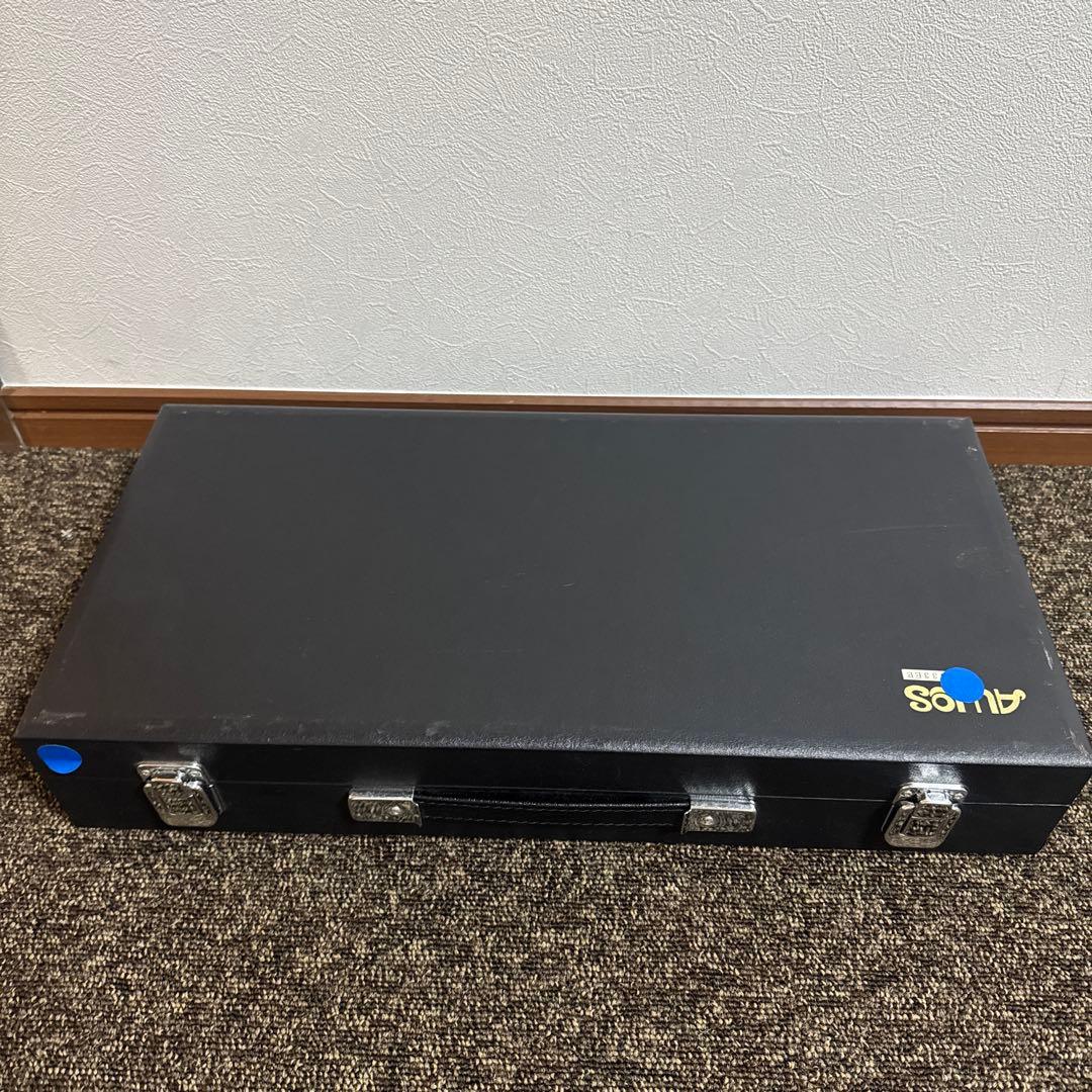AULOS バス リコーダー バロック式 533B-E ハードケース付