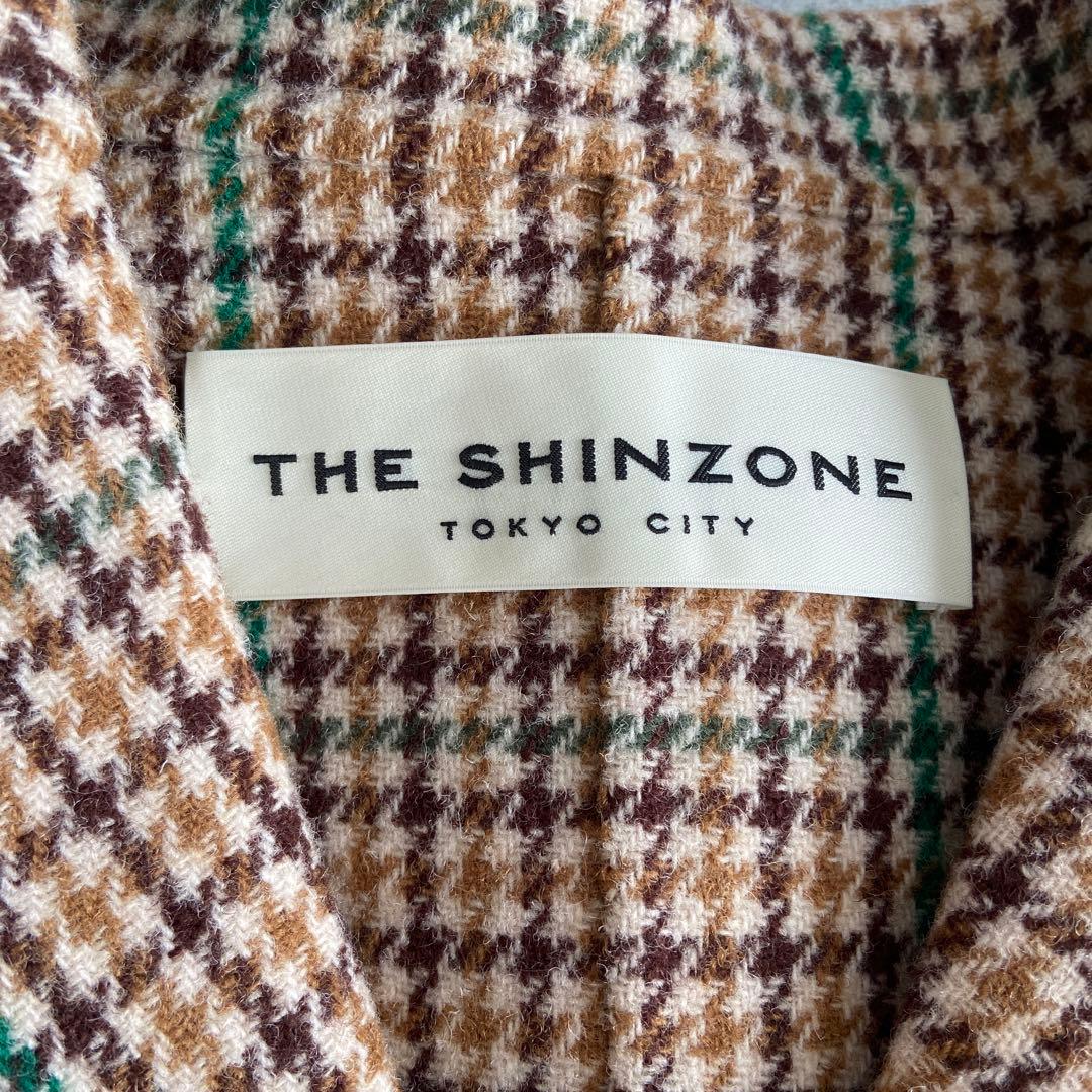 新品 ザ シンゾーン クラブコート チェック コート チェック チェスター