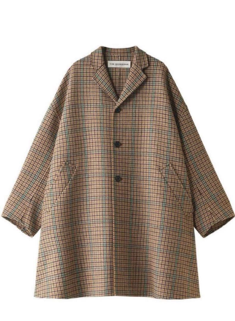 新品 ザ シンゾーン クラブコート チェック コート チェック チェスター