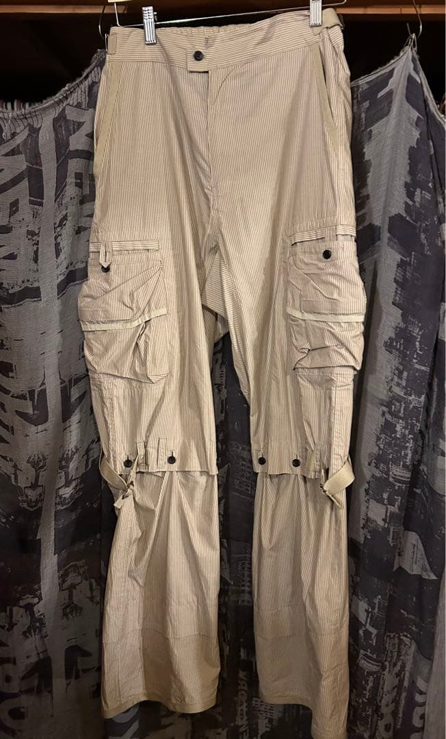 JIAN YE 2023ss-Division Pants ベージュ