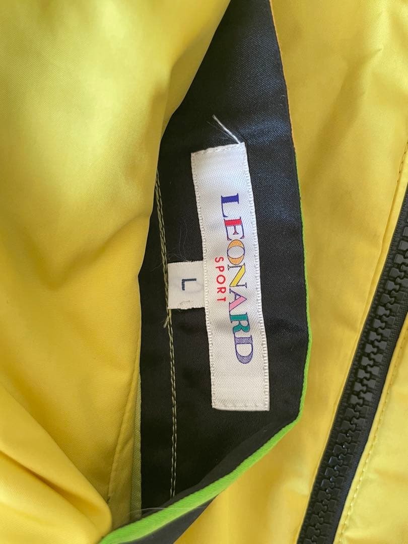 極美品★LEONARD レオナールスポーツ リバーシブル 中綿入りベスト ジレ