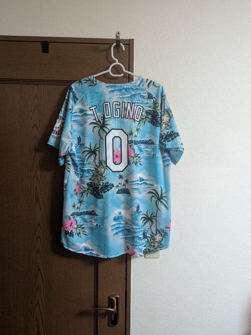 #激レア千葉ロッテ #0 荻野選手 マリフェス、サマフェス サイズL 5枚セット