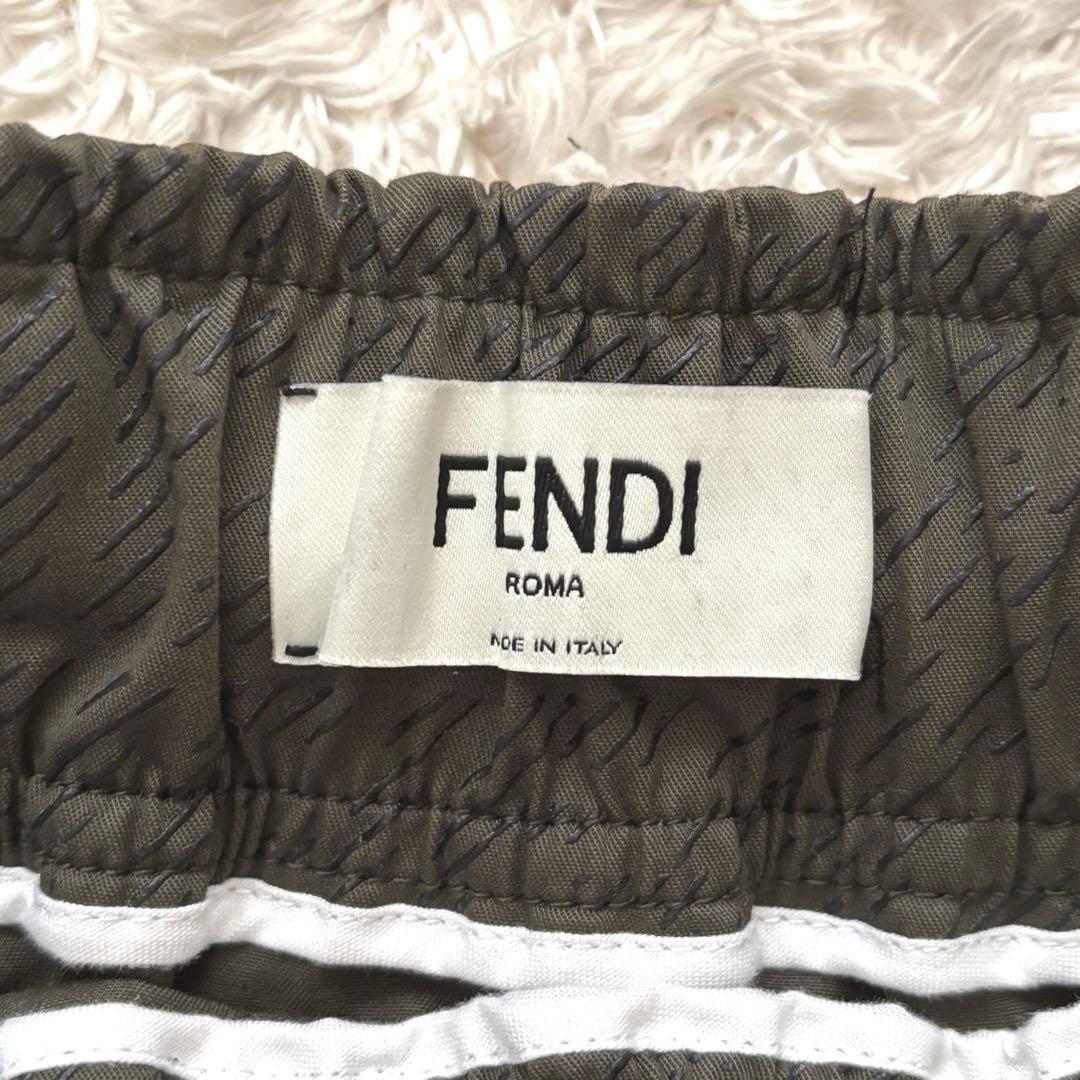 美品✨21SS フェンディ カーゴミニスカート FFロゴ イタリア製 ズッカ柄