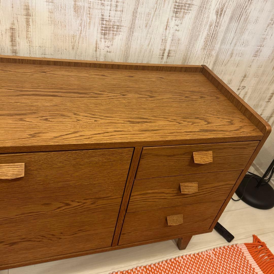 ウニコ　unico クルト サイドボード キャビネット オーク