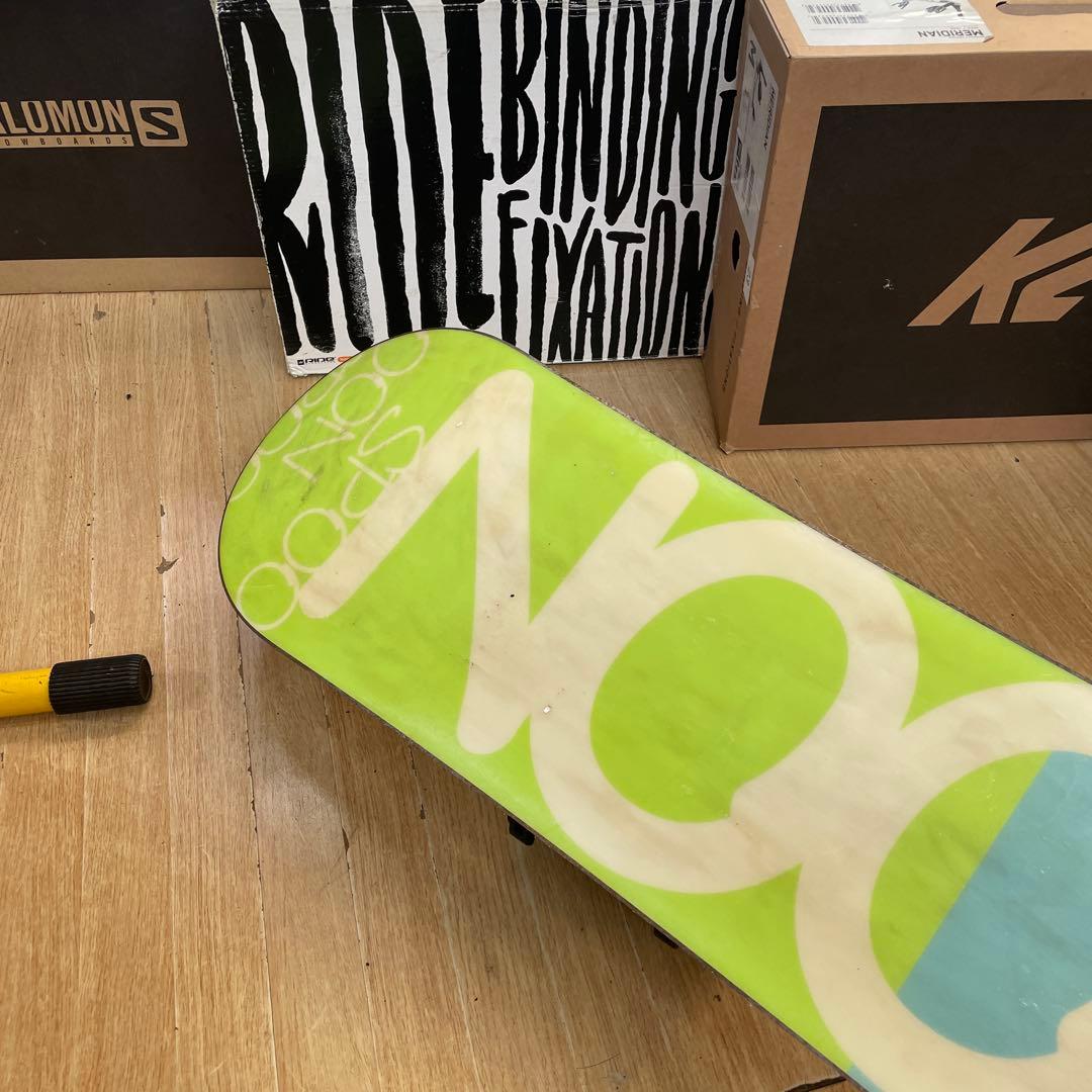 SPOON×ZUMA　キッズスノーボードセット　バイン付3点セット