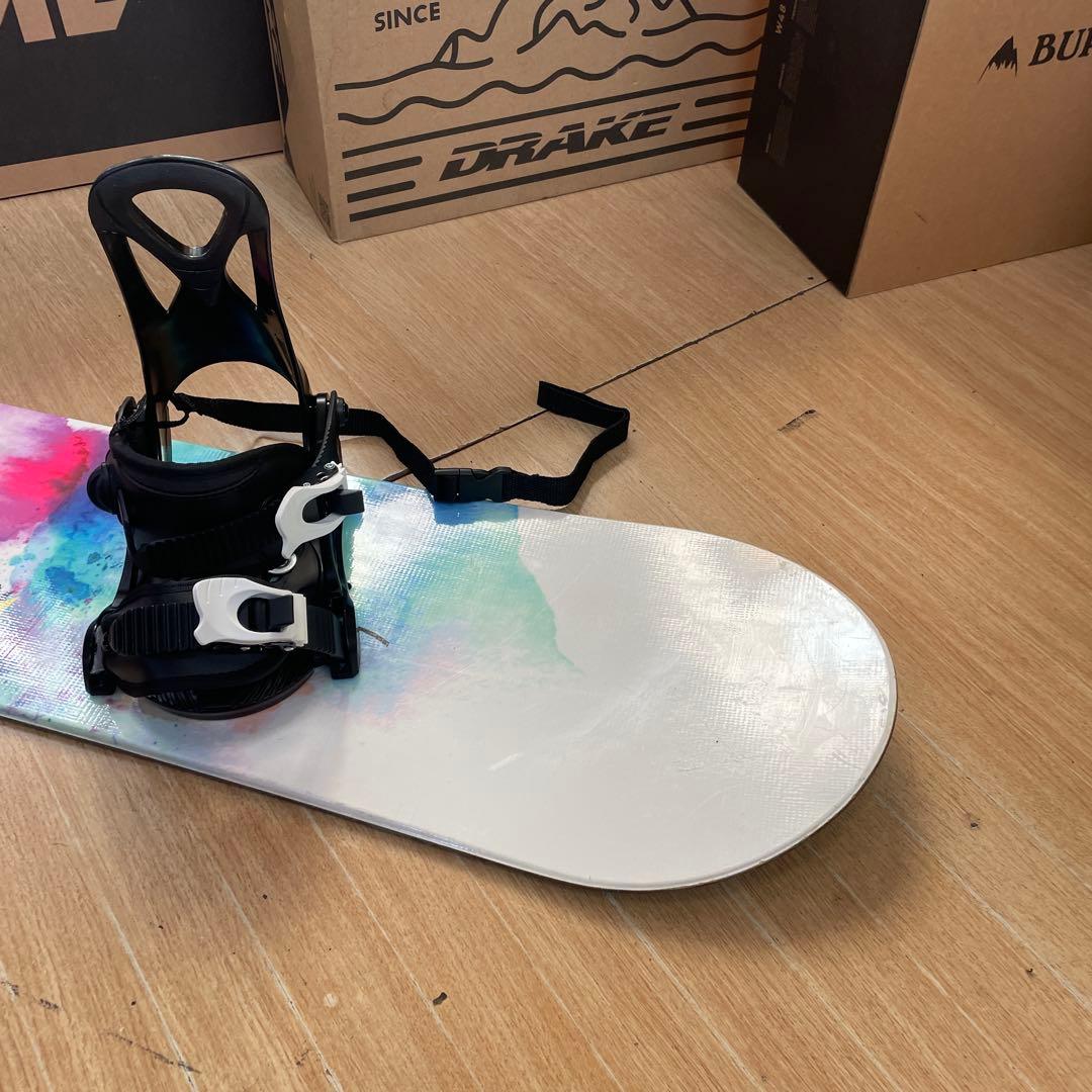 SPOON×ZUMA　キッズスノーボードセット　バイン付3点セット