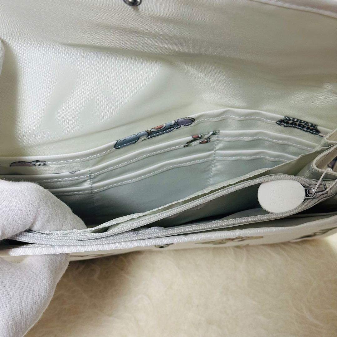 ジェラートピケ　スーパーマリオ　ヨッシー柄母子手帳ケースL マルチケース