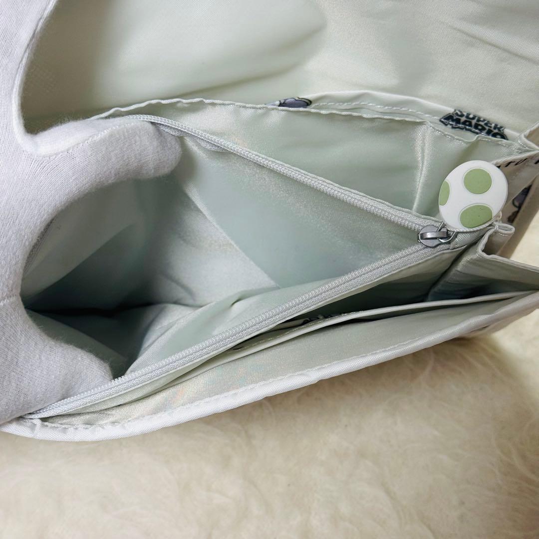 ジェラートピケ　スーパーマリオ　ヨッシー柄母子手帳ケースL マルチケース