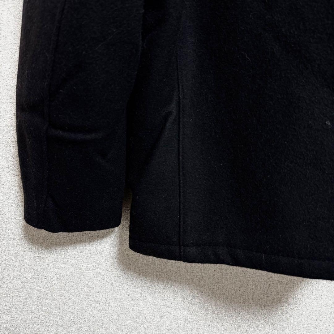 USA製 Schott ピーコート ウールコート ブラック メンズ 44