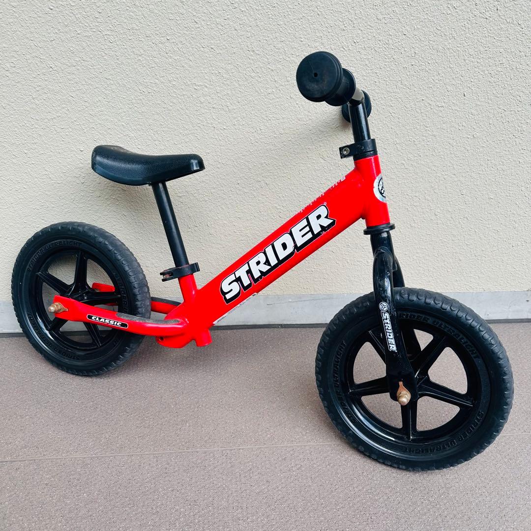 STRIDER ストライダー 12 クラシック バランスバイク 赤 レッド 正規