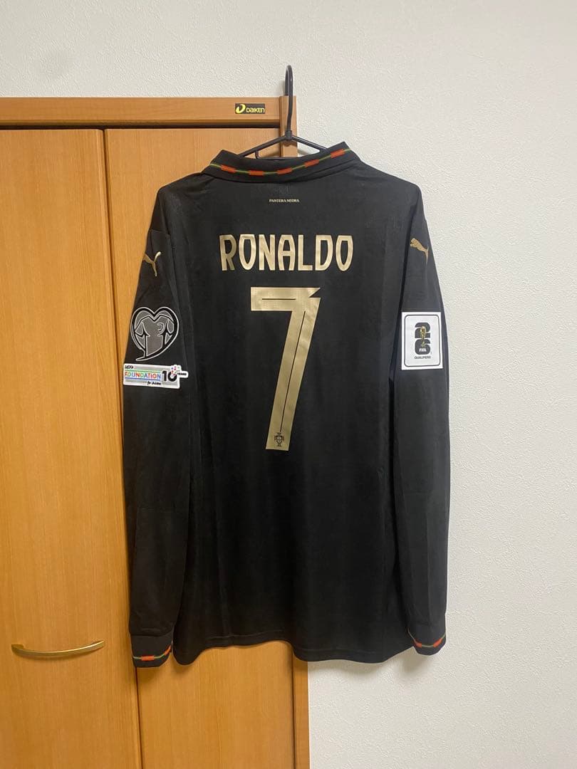 新品RONALDO 2026W杯 ポルトガル代表 7 長袖 シャツ
