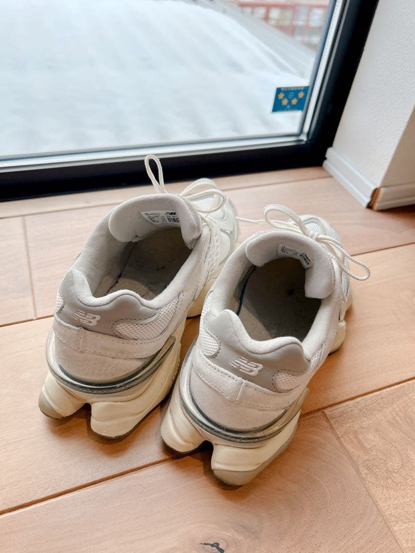 【美品】New Balance U9060ECA ホワイト グレー　24.0