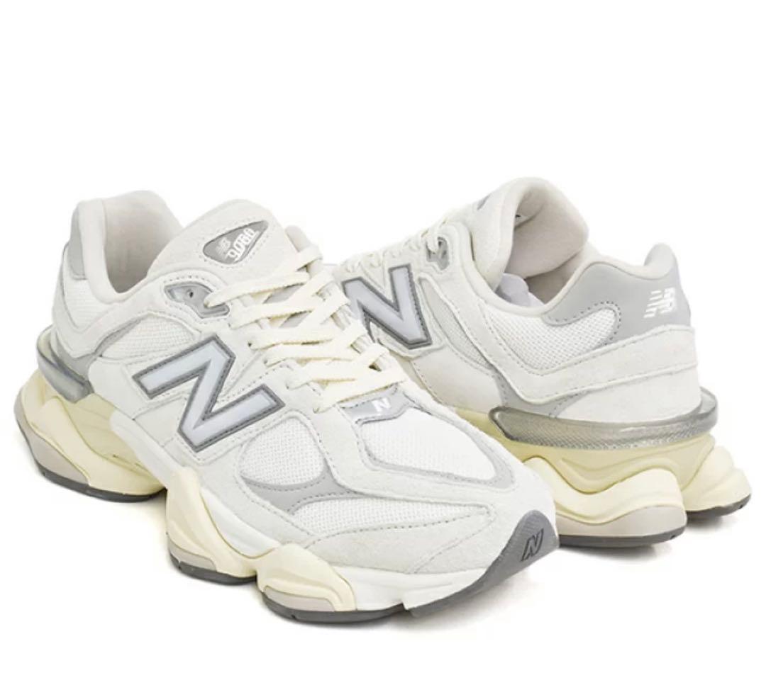 【美品】New Balance U9060ECA ホワイト グレー　24.0