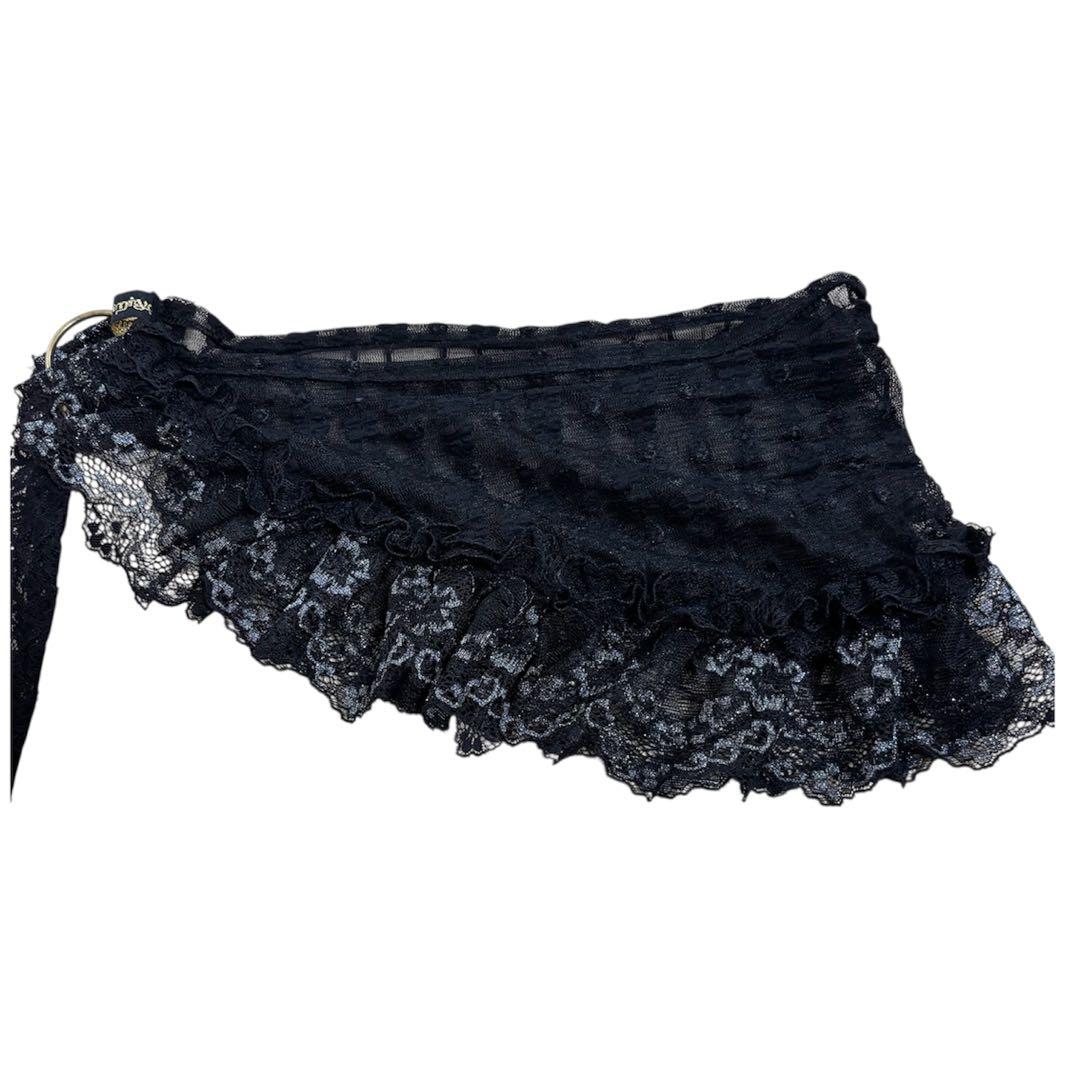 トライバルフュージョン レースラップスカート Sakkara ヒップスカーフ付き