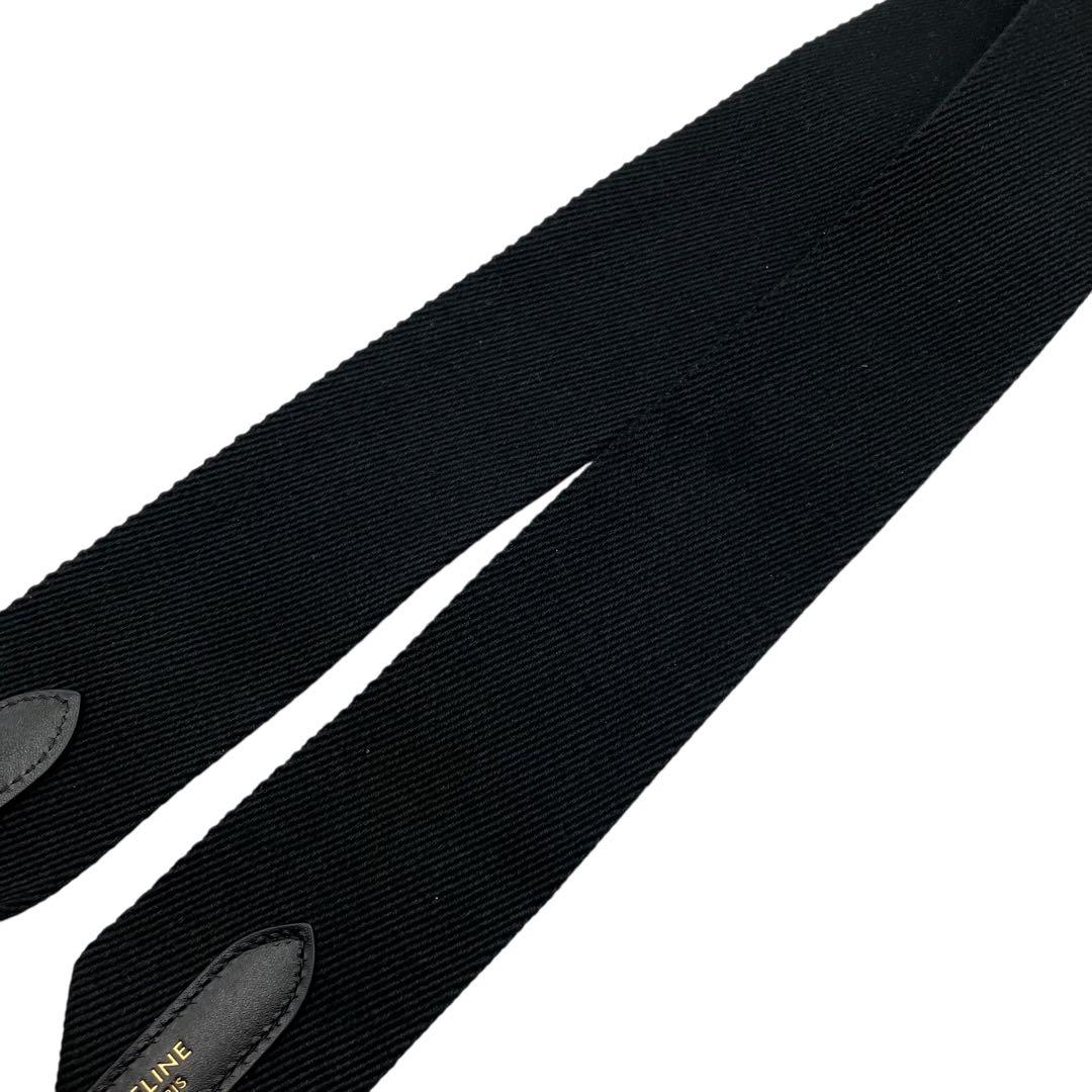 ⭐️美品⭐️ セリーヌ キャンバス ショルダーストラップ ブラック