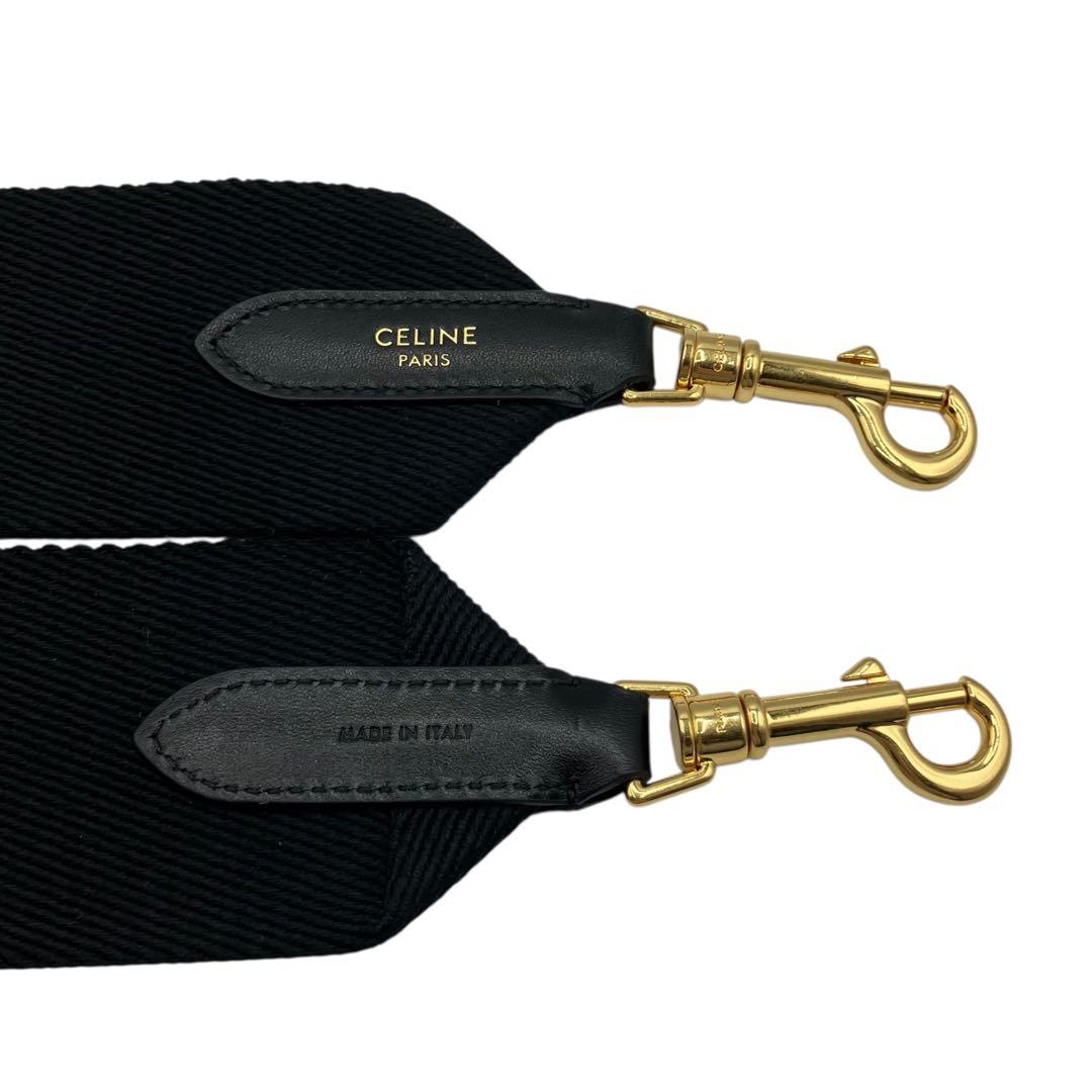 ⭐️美品⭐️ セリーヌ キャンバス ショルダーストラップ ブラック