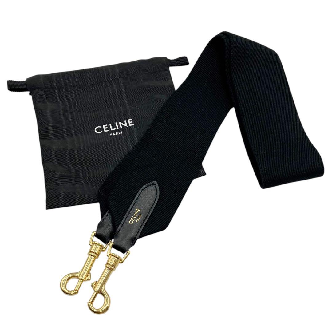 ⭐️美品⭐️ セリーヌ キャンバス ショルダーストラップ ブラック
