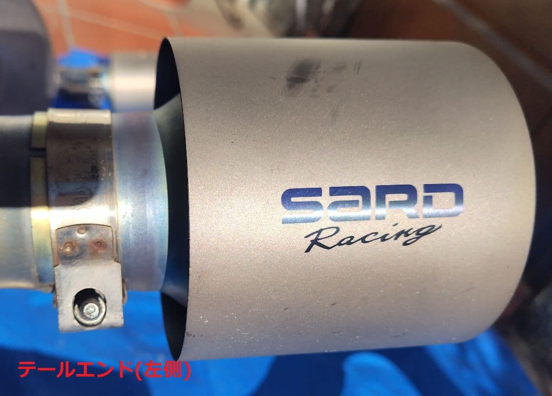 K*O様 GRヤリス GXPA16 前期用 SARD フルチタンマフラー