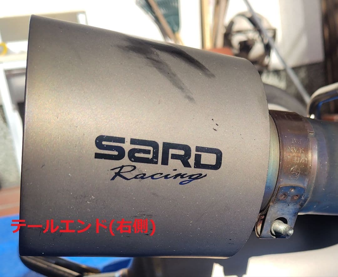 K*O様 GRヤリス GXPA16 前期用 SARD フルチタンマフラー
