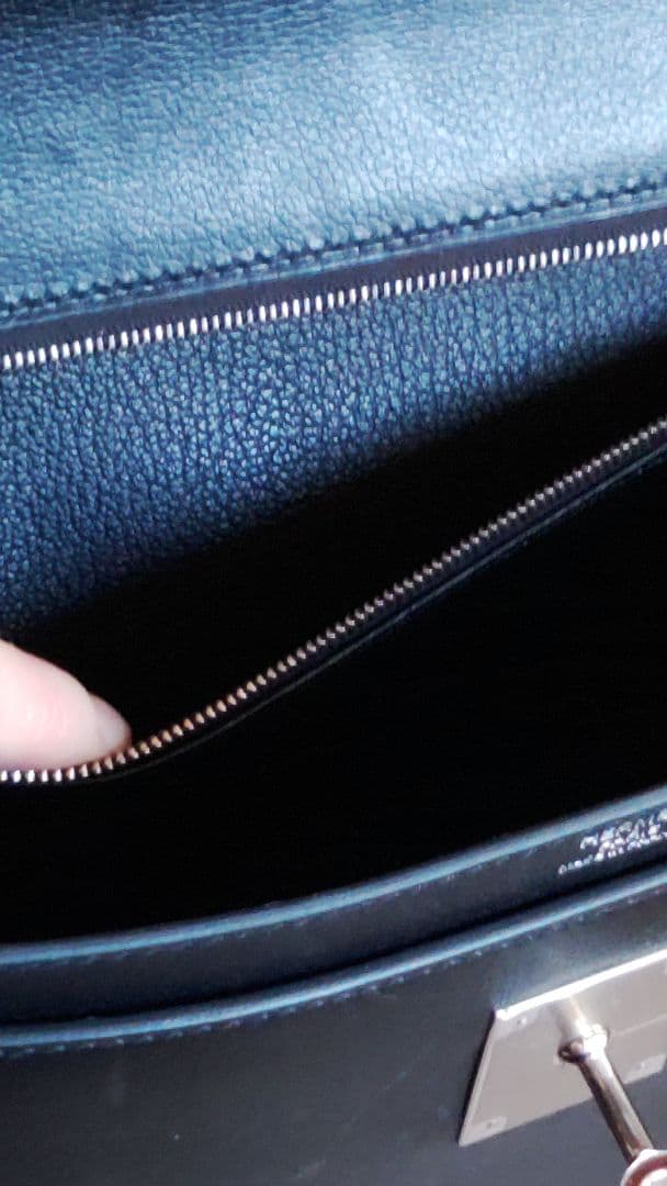 ❤️2022/刻印U/エルメスDepeche36ノワ-ル金具パラジウム本店で購入