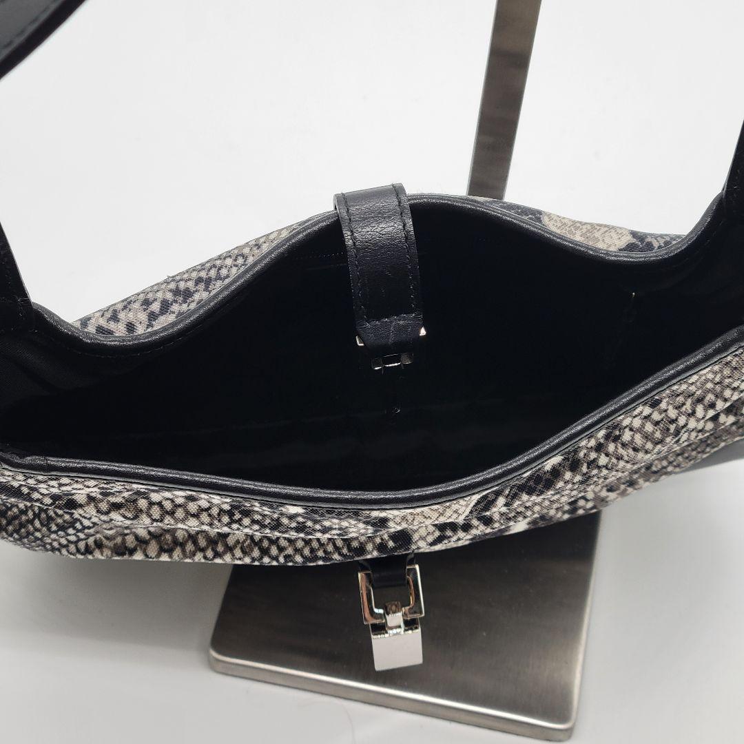 希少✨️GUCCI 00s tomford期 パイソン柄 ジャッキー ショルダー