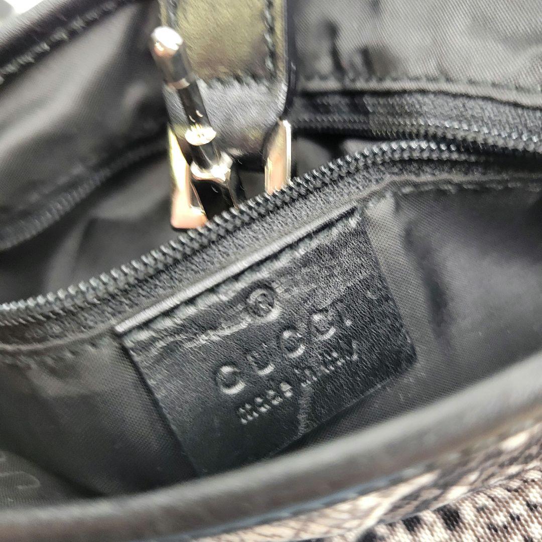 希少✨️GUCCI 00s tomford期 パイソン柄 ジャッキー ショルダー