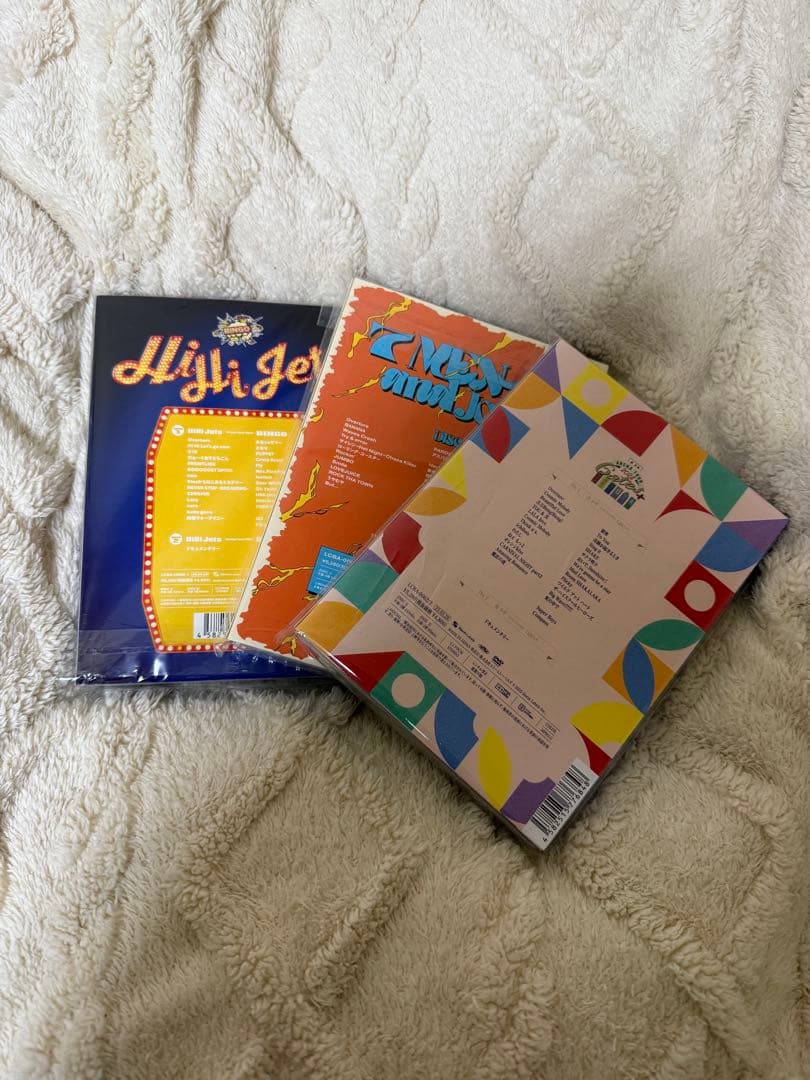 アリーナツアーDVD 3枚セット　HiHi Jets　7MEN侍　美少年